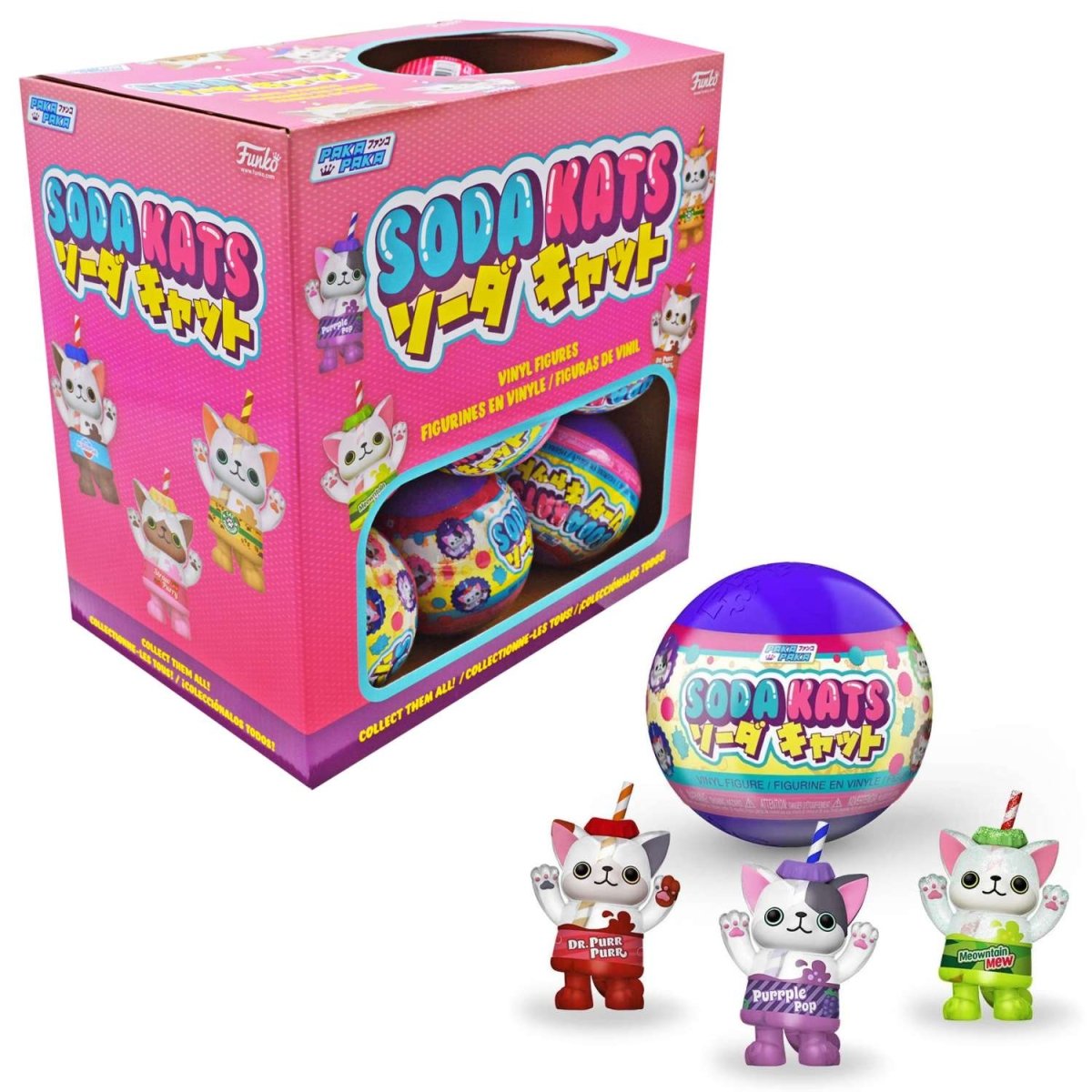 Funko Paka Paka Soda Kats Capsule (1 Supplied) - Inspire Newquay