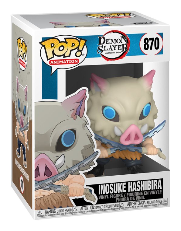 Funko Pop! Animation - Demon Slayer - Inosuke Hashibira - Inspire Newquay