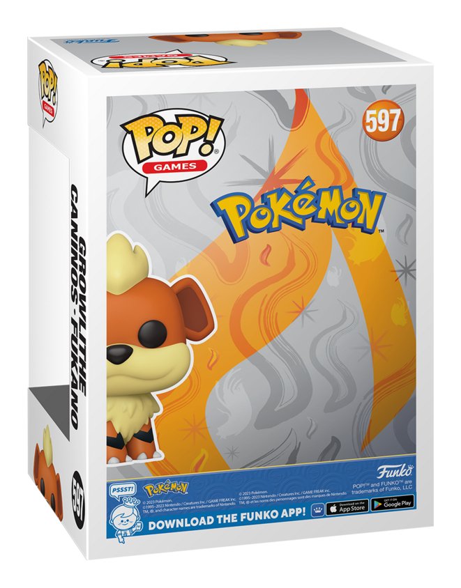 Funko Pop! Games - Pokemon - Growlithe - Inspire Newquay