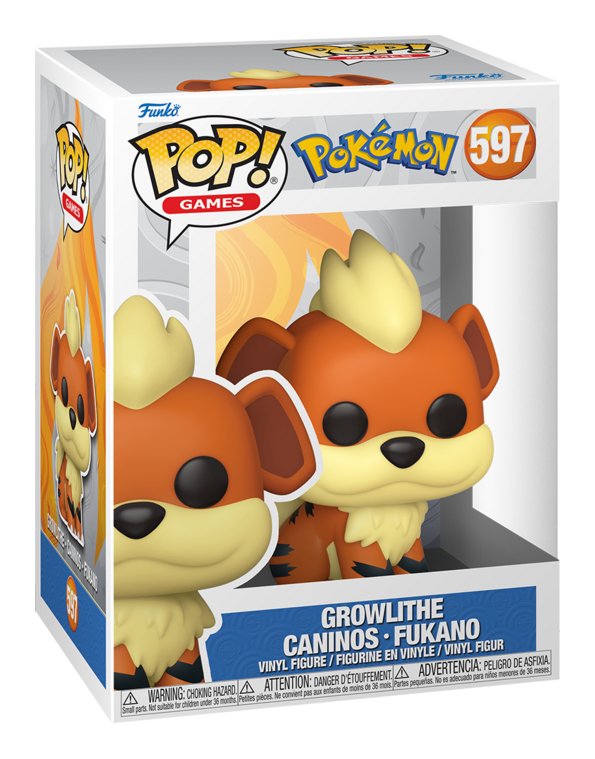 Funko Pop! Games - Pokemon - Growlithe - Inspire Newquay