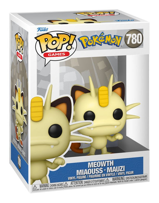 Funko Pop! Games - Pokemon - Meowth - Inspire Newquay