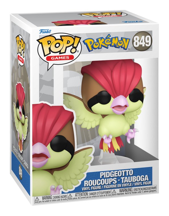 Funko Pop! Games - Pokemon - Pidgeotto - Inspire Newquay