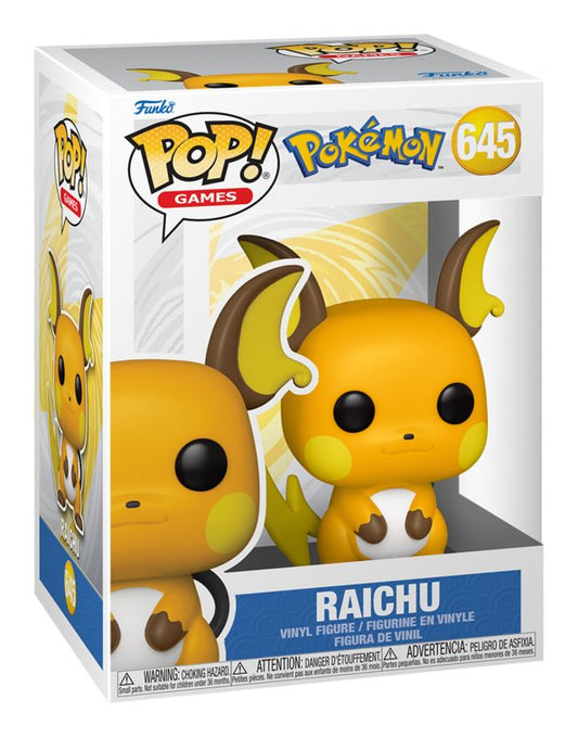 Funko Pop! Games - Pokemon - Raichu - Inspire Newquay