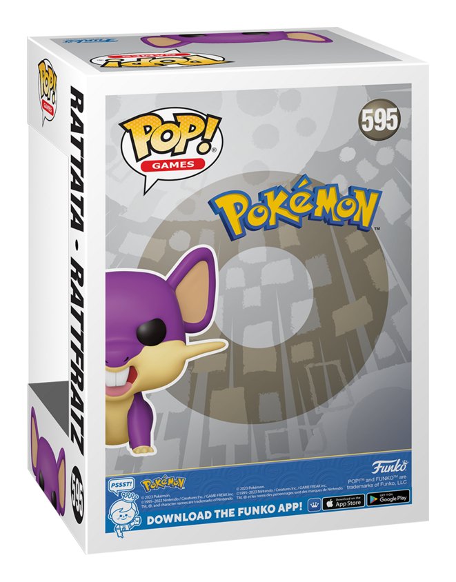 Funko Pop! Games - Pokemon - Rattata - Inspire Newquay