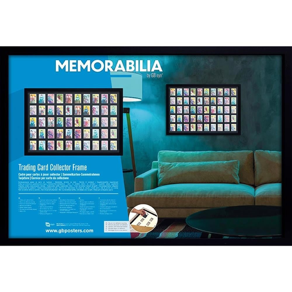 Gb Eye Trading Cards Collector Black Frame - 61 X 91.5cm - Inspire Newquay