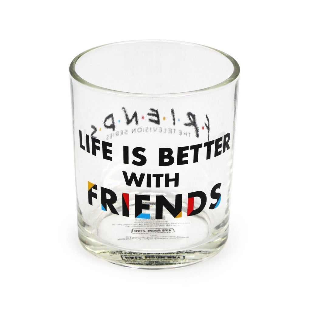 Glass Tumbler Boxed - Friends (Life is Better) - Inspire Newquay
