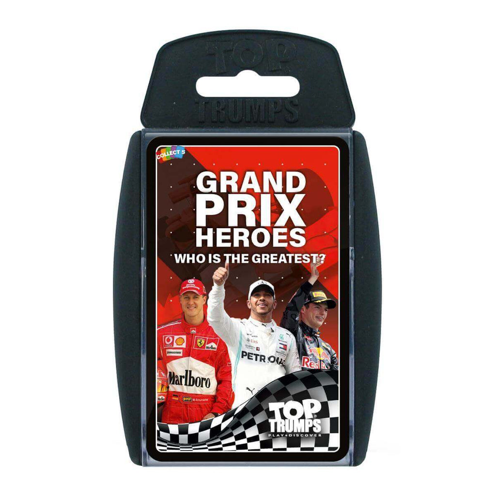 Grand Prix Heroes Top Trumps Card Game - Inspire Newquay