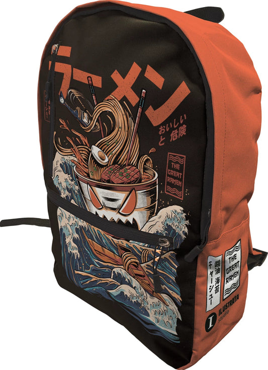 Great Ramen: Illustratated Backpack - Inspire Newquay