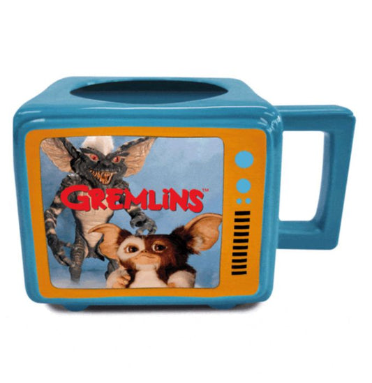 Gremlins Three Rules Retro TV Heat Change Mug - Inspire Newquay