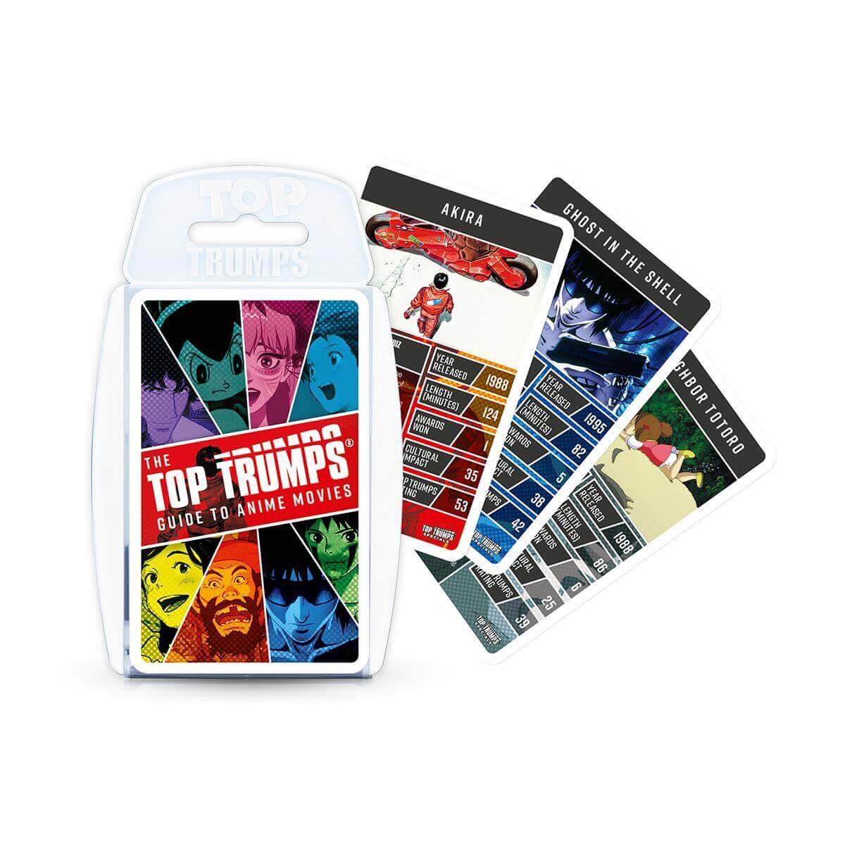 Guide to Anime Movies Top Trumps Card Game - Inspire Newquay