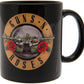 Guns N' Roses (Bullet Logo) Black Coffee Mug, Ceramic, 11 oz - Inspire Newquay
