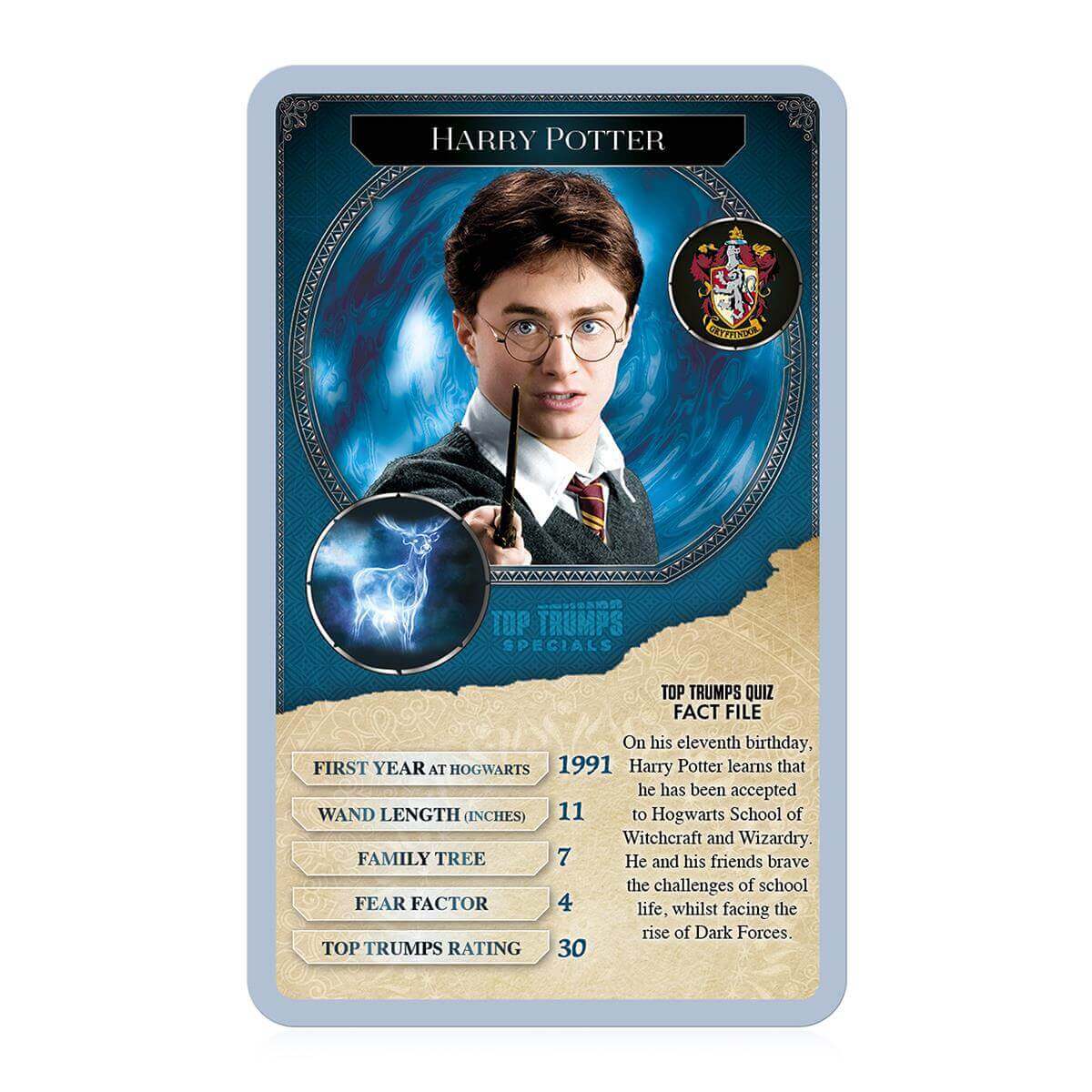 Harry Potter 30 Witches & Wizards Top Trumps Card Game - Inspire Newquay