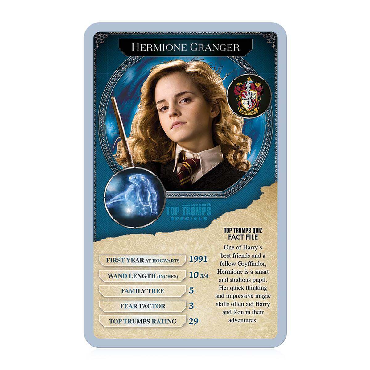 Harry Potter 30 Witches & Wizards Top Trumps Card Game - Inspire Newquay