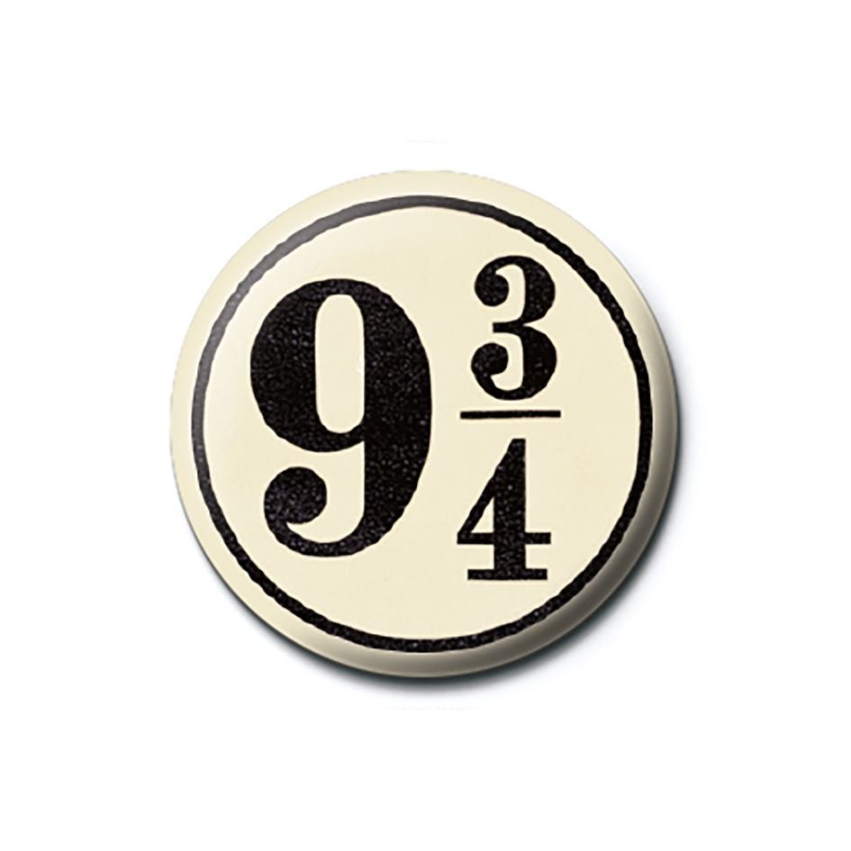 Harry Potter (9 & 3/4) 25mm Badge - Inspire Newquay