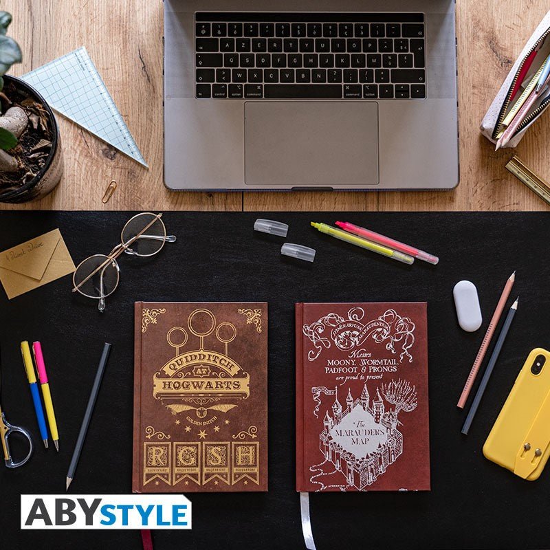 HARRY POTTER - A5 Notebook Marauder's map - Inspire Newquay