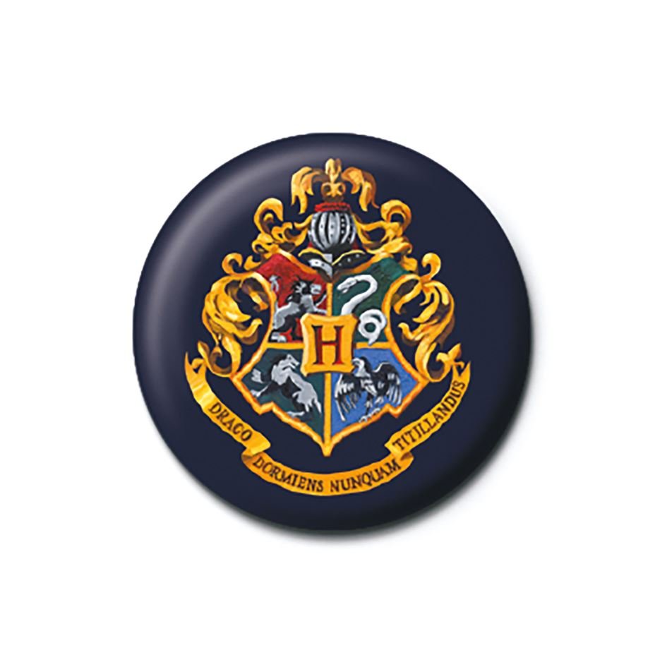 Harry Potter (Hogwarts Crest) 25mm Badge - Inspire Newquay