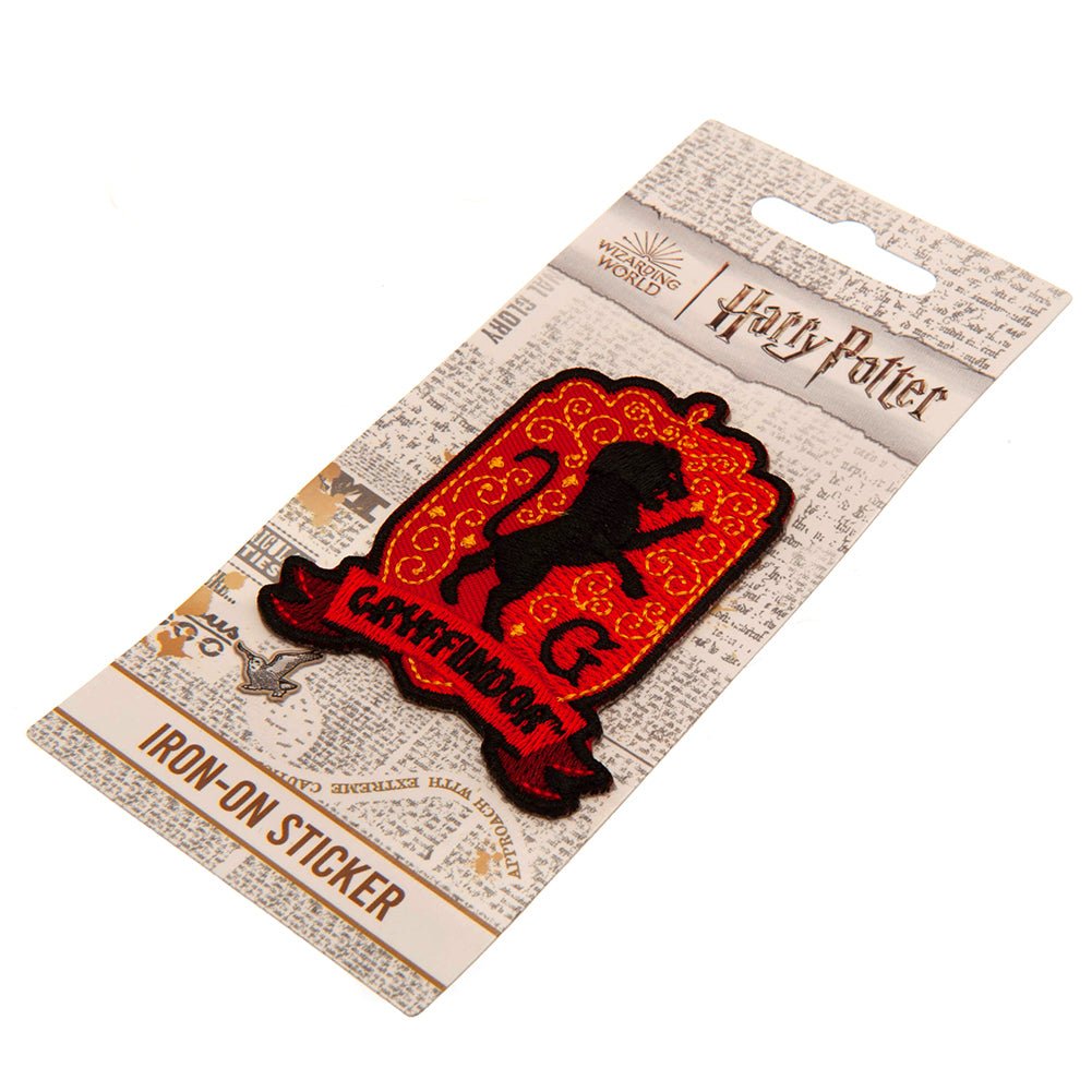 Harry Potter Iron-On Patch Gryffindor - Inspire Newquay