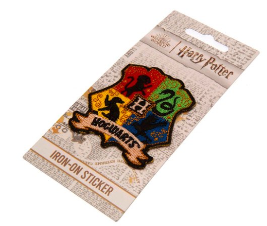 Harry Potter - Iron-On Patch - Hogwarts Crest - Inspire Newquay