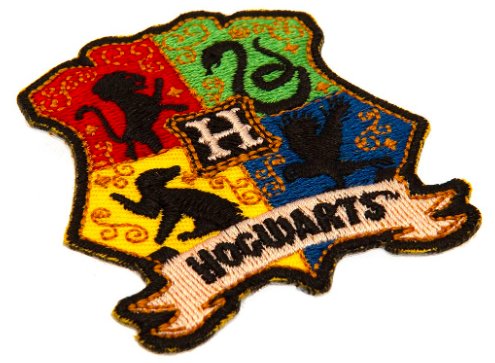 Harry Potter - Iron-On Patch - Hogwarts Crest - Inspire Newquay