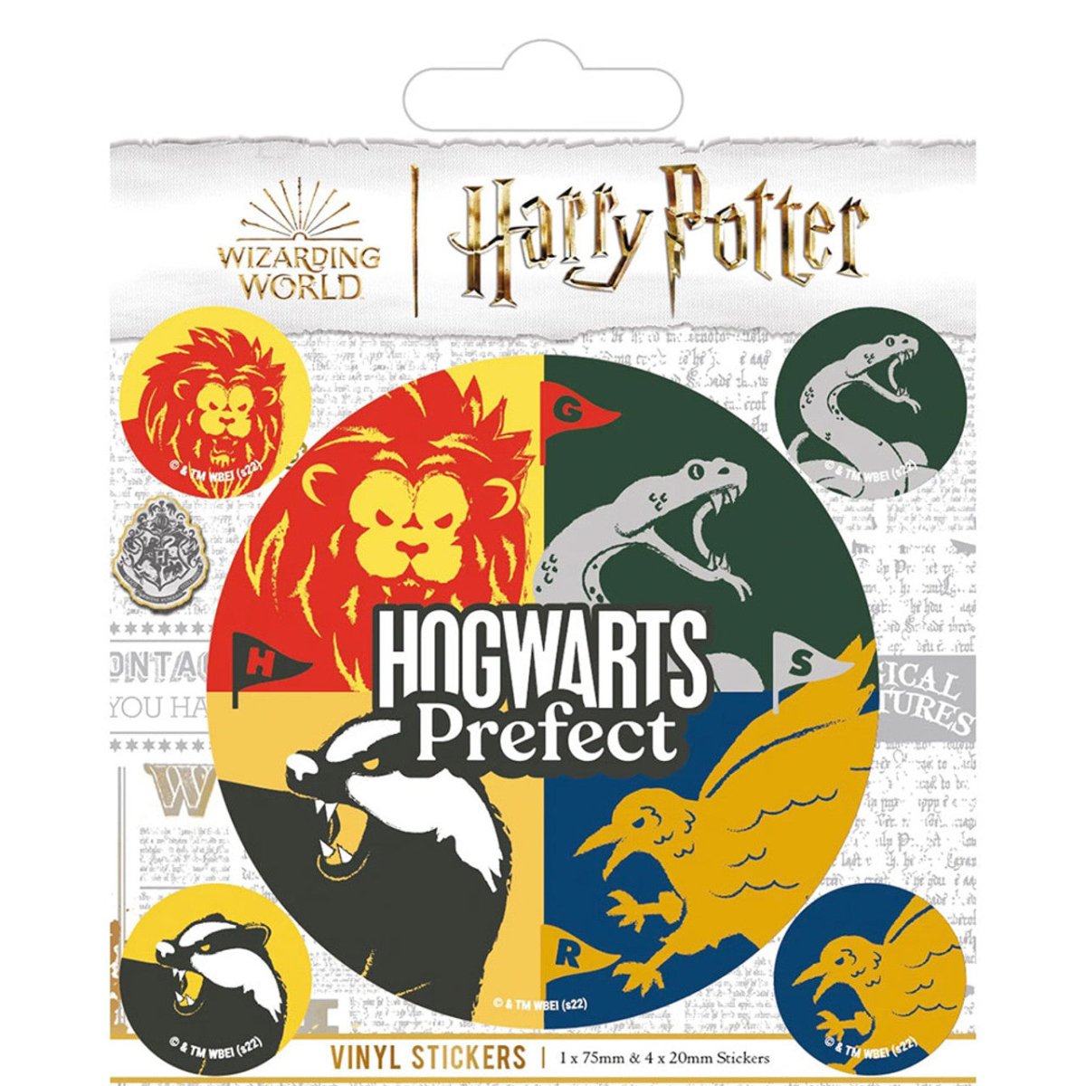 Harry Potter Stickers Hogwarts Prefect - Inspire Newquay
