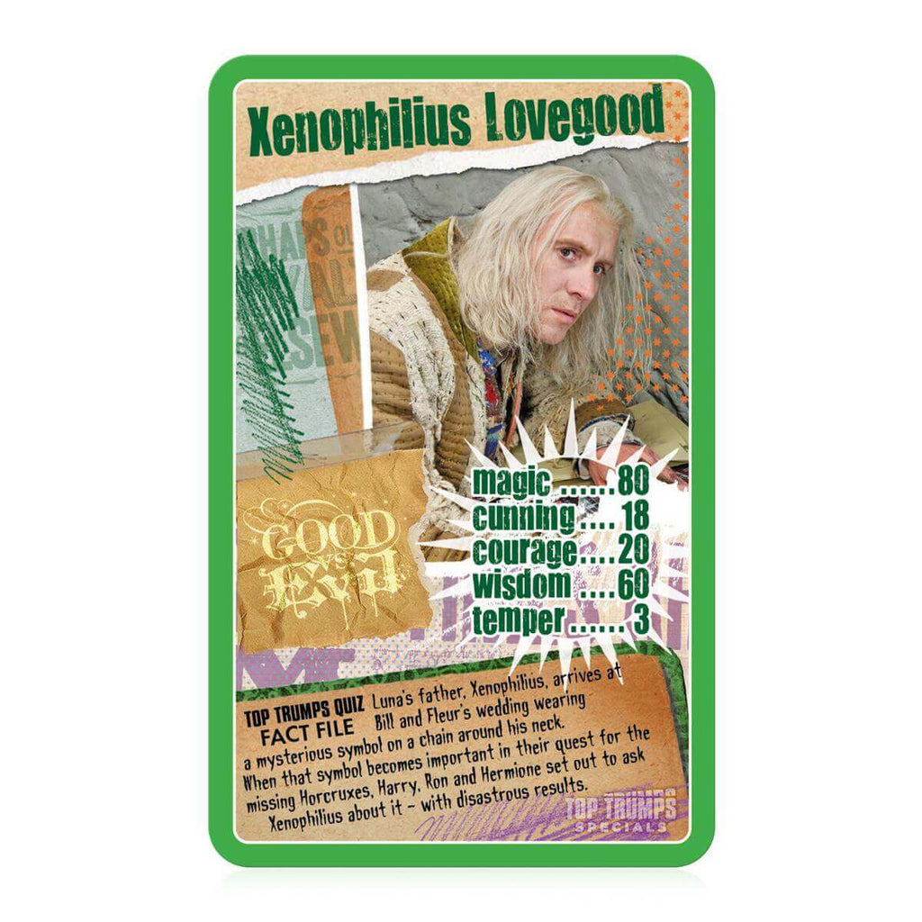 Harry Potter & The Deathly Hallows Part 1 Top Trumps Card Game - Inspire Newquay