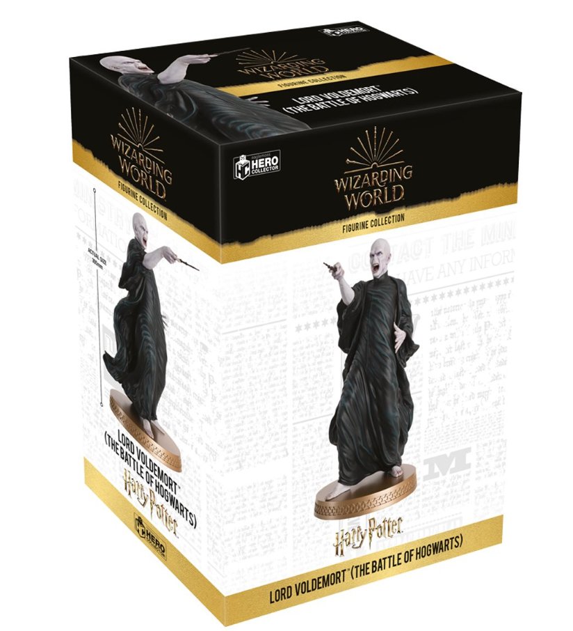 Harry Potter Voldemort Battle Pose Wizarding World Mega Figurine Collection - Inspire Newquay