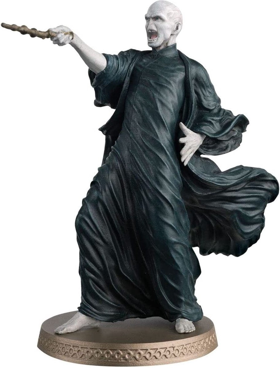 Harry Potter Voldemort Battle Pose Wizarding World Mega Figurine Collection - Inspire Newquay