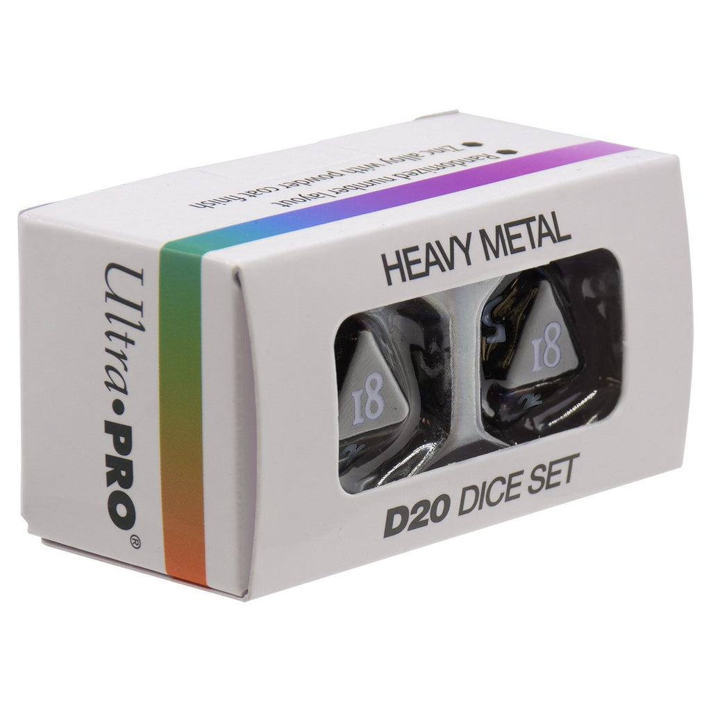 Heavy Metal Dice Vivid White - Inspire Newquay
