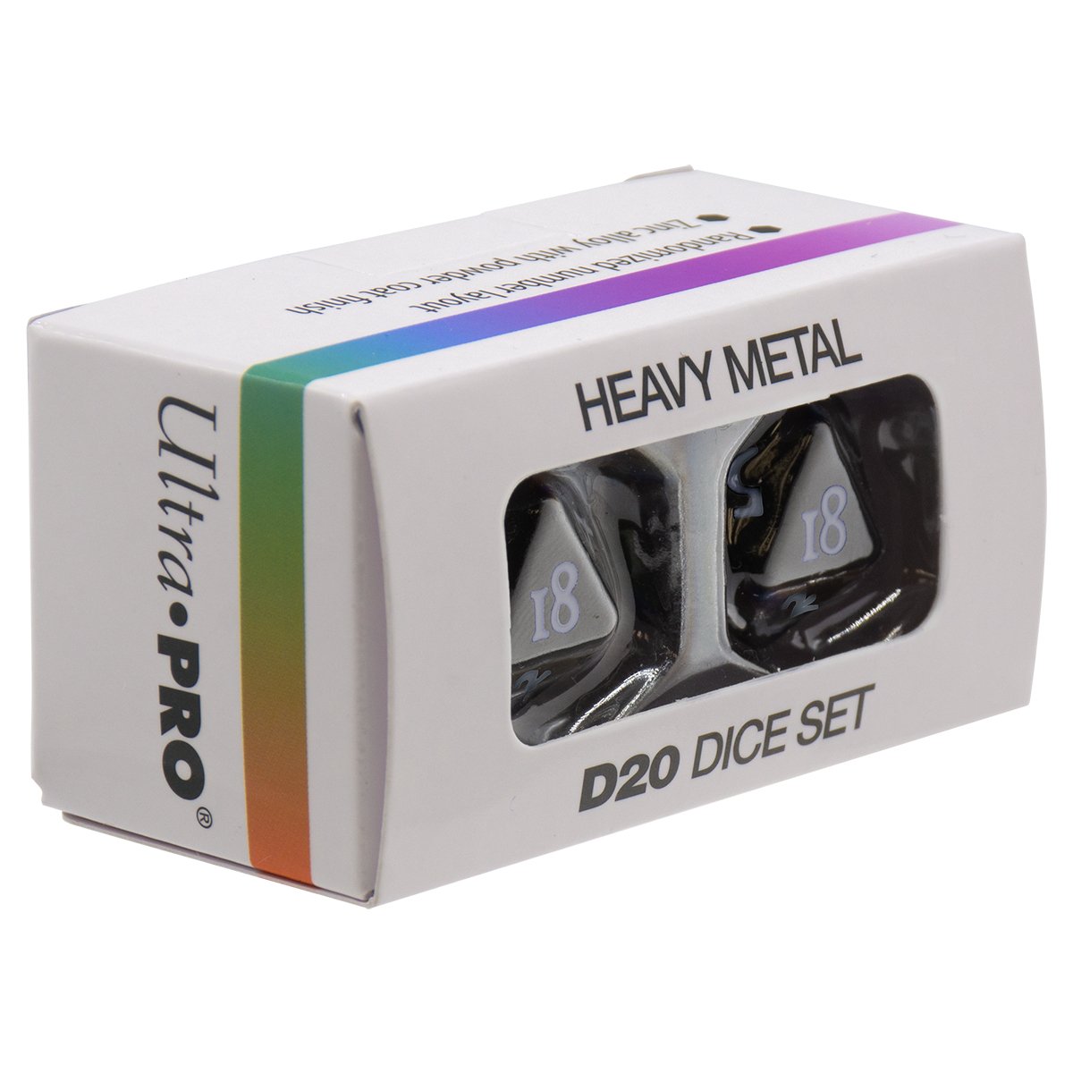 Heavy Metal Dice Vivid White - Inspire Newquay
