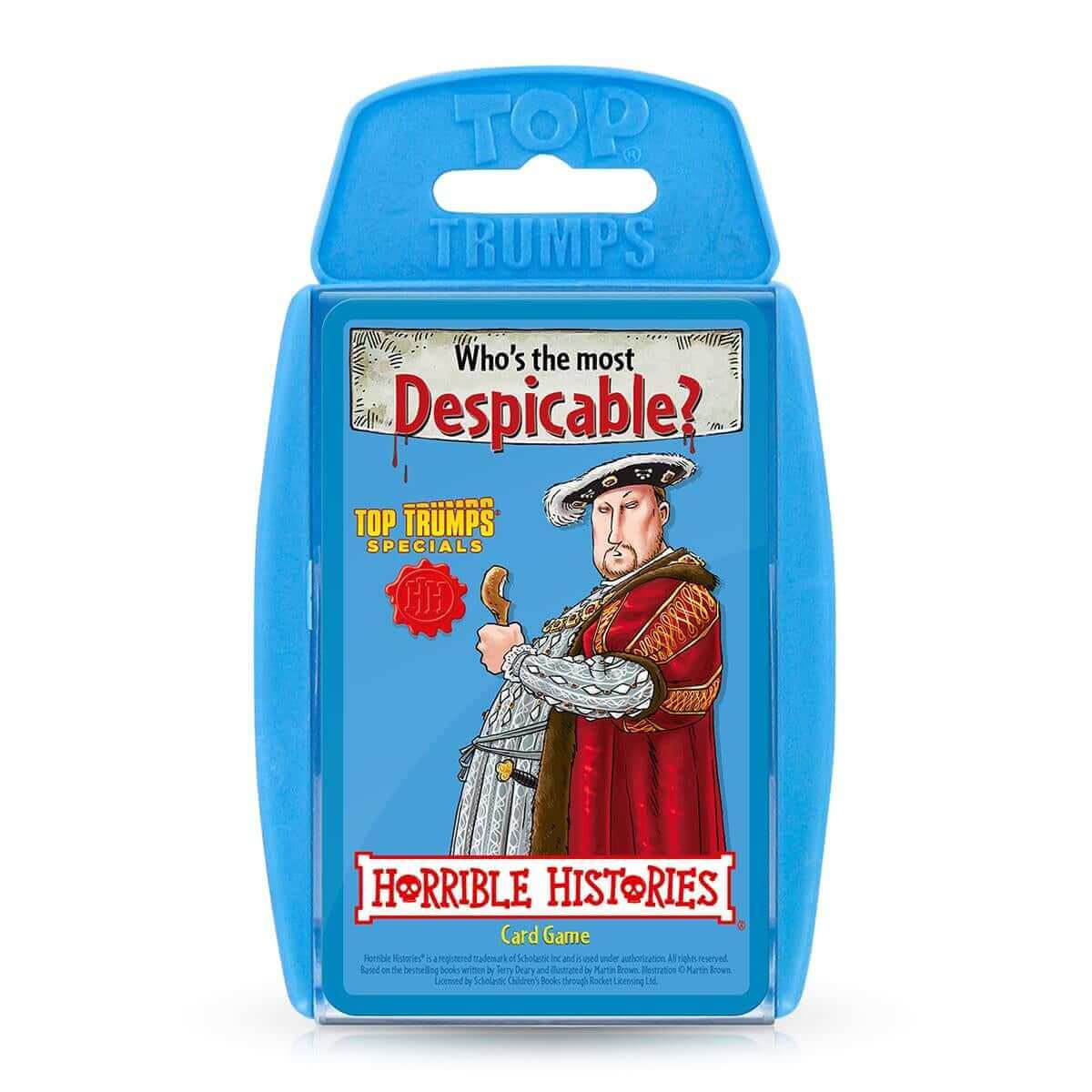 Horrible Histories Top Trumps Card Game - Inspire Newquay