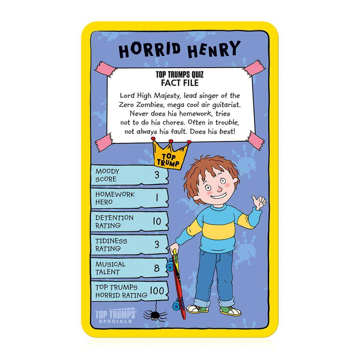 Horrid Henry Top Trumps Card Game - Inspire Newquay