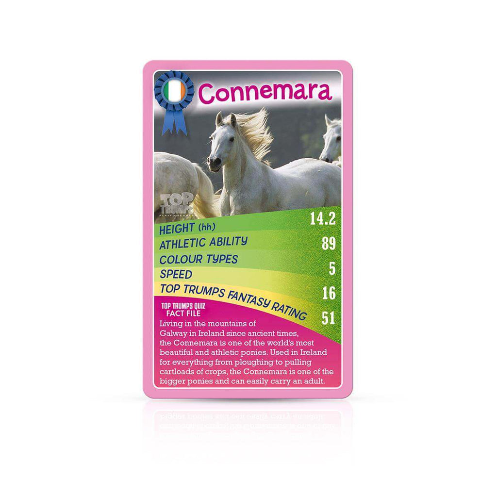 Horses, Ponies & Unicorns Top Trumps Card Game - Inspire Newquay