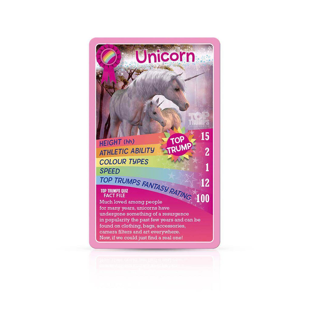 Horses, Ponies & Unicorns Top Trumps Card Game - Inspire Newquay