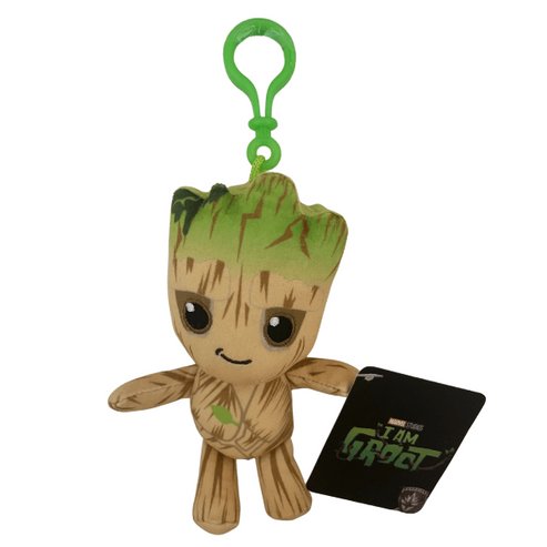 I Am Groot 4.5" Plush Bag Clip - Inspire Newquay