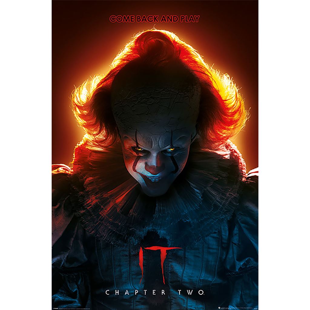 It Chapter Two (Come Back And Play) Maxi Poster - Inspire Newquay
