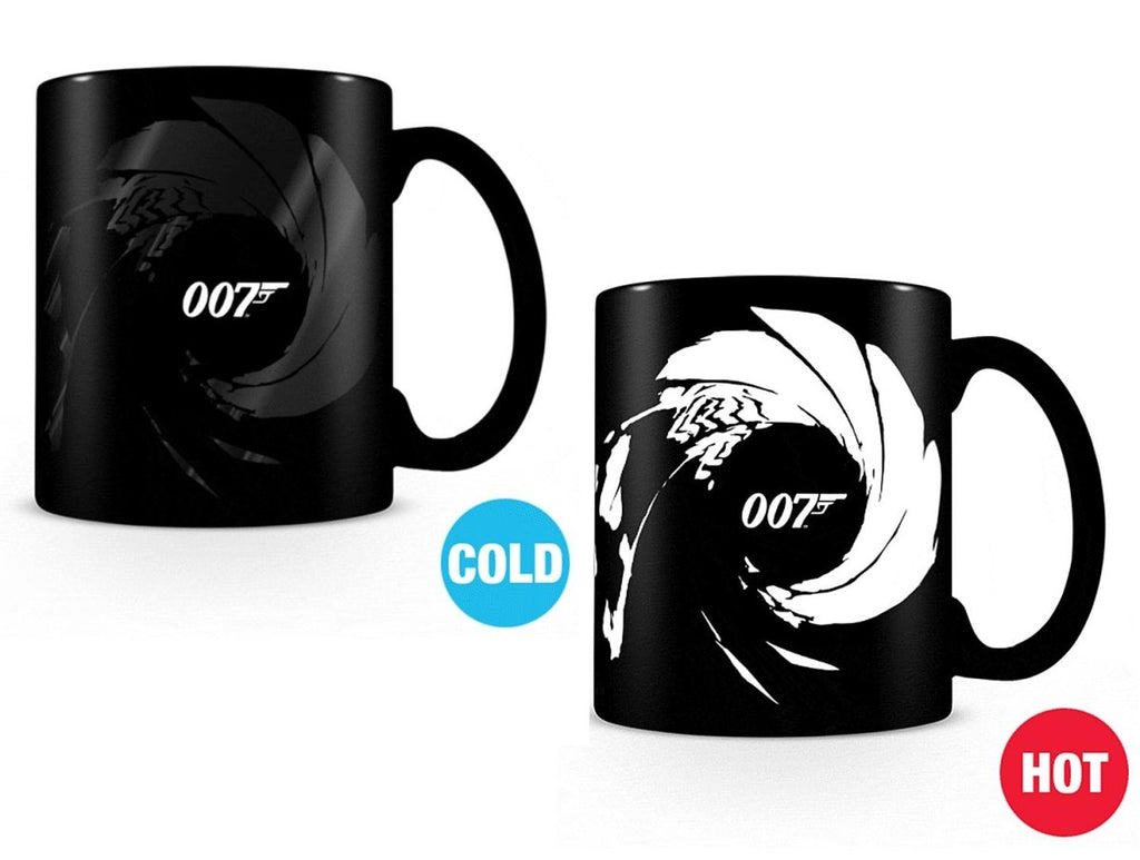 James Bond 007 10oz Heat Changing Mug - Inspire Newquay