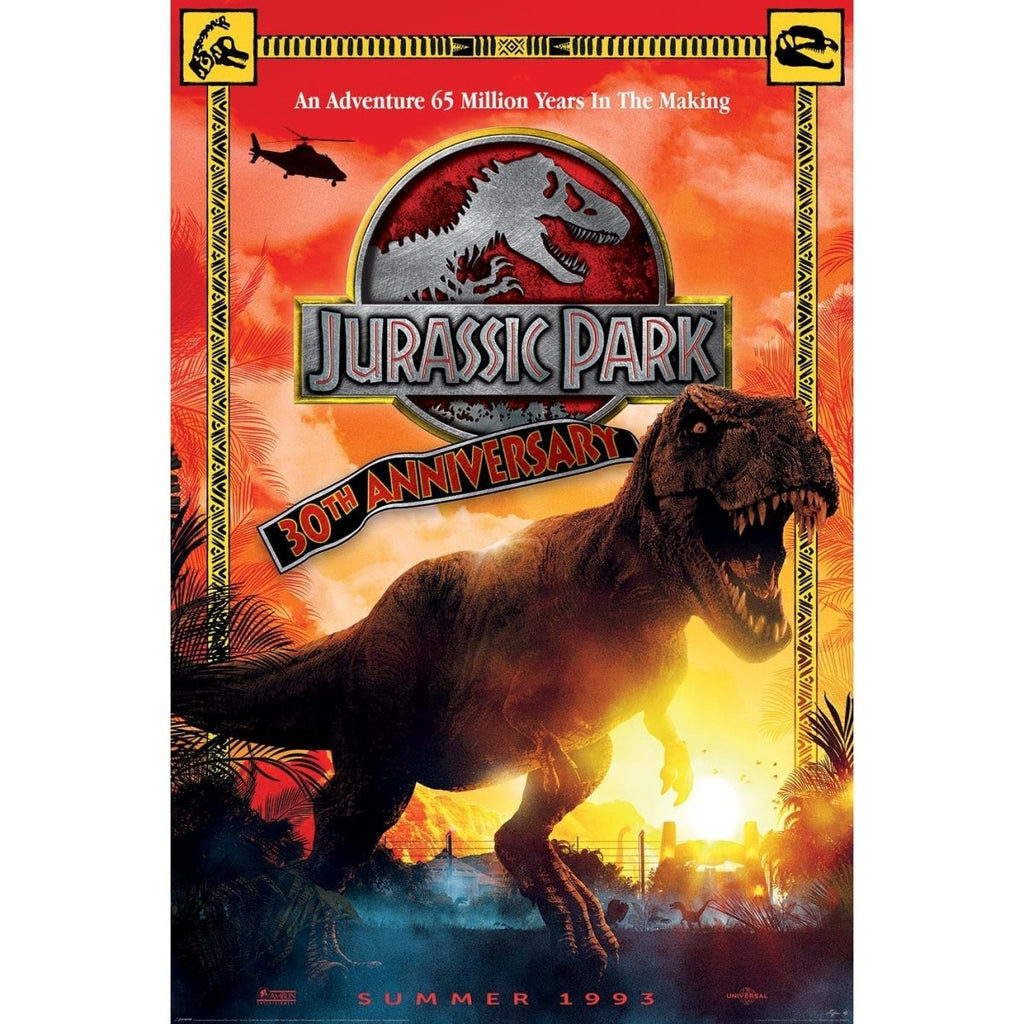 Jurassic Park (30th Anniversary) 61x91cm Maxi Poster - Inspire Newquay