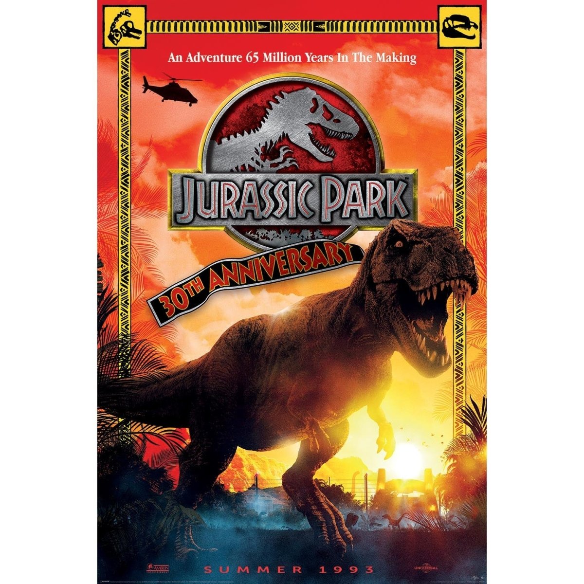 Jurassic Park (30th Anniversary) 61x91cm Maxi Poster - Inspire Newquay