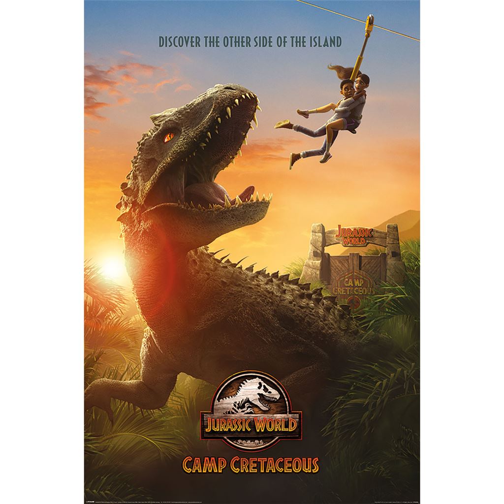 Jurassic World Camp Cretaceous (Teaser) 61x91.5 cm Maxi Poster - Inspire Newquay