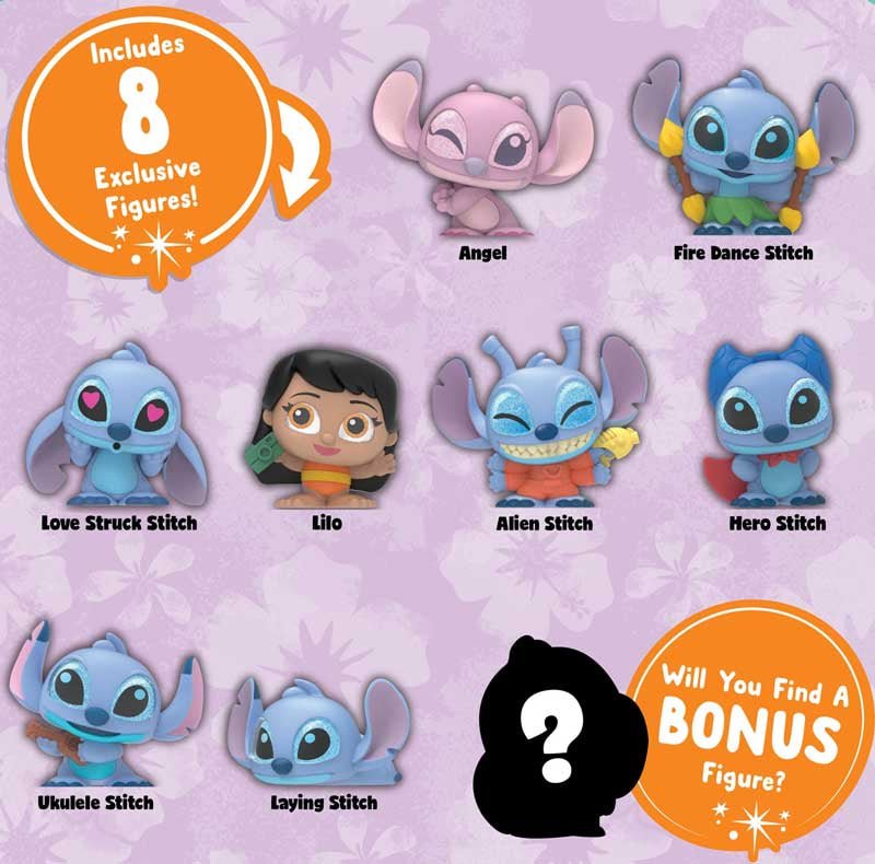 Just Play Stitch Disney Doorables Collection Peek Set, Lilo & Stitch - Inspire Newquay
