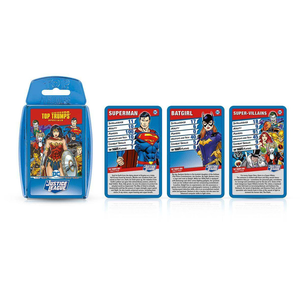 Justice League Top Trumps Card Game - Inspire Newquay
