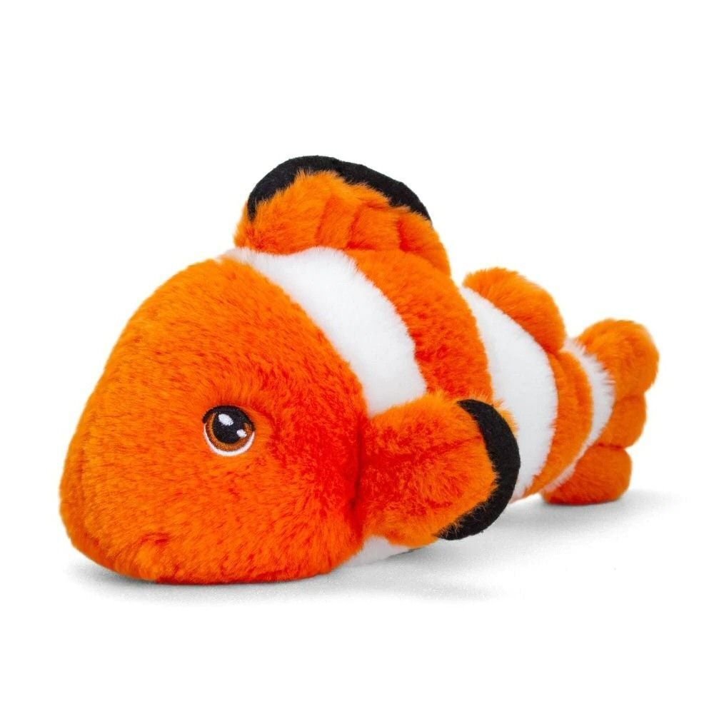 Keeleco 25cm Clown Fish Soft Toy - Inspire Newquay