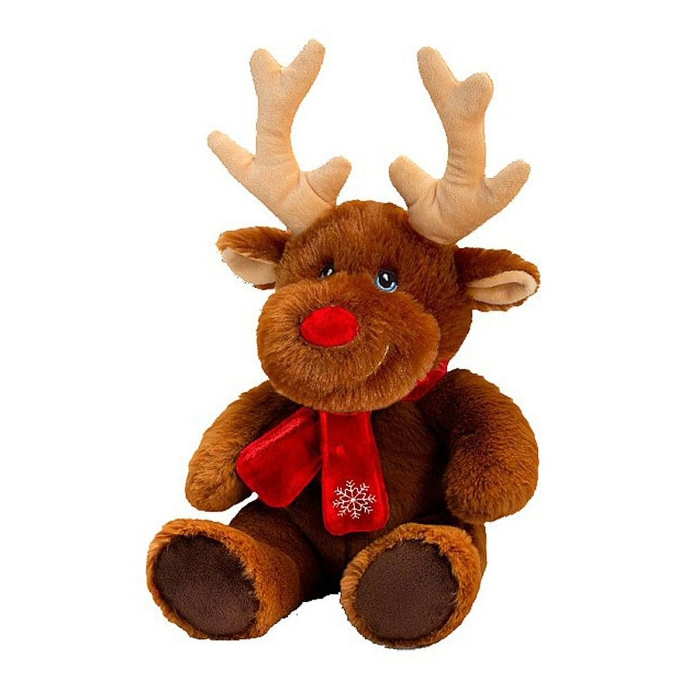 Keeleco 25cm Reindeer With Scarf Soft Toy - Inspire Newquay