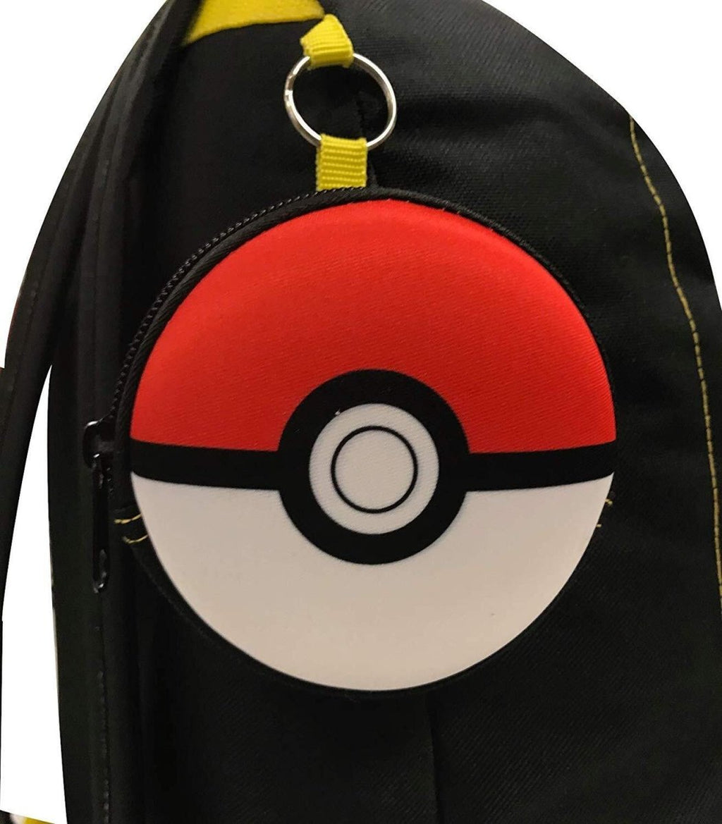Kids Backpack Pokemon Pikachu with Attached Pokeball Purse - Inspire Newquay