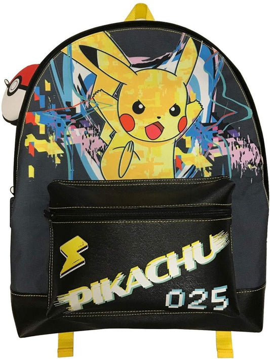 Kids Backpack Pokemon Pikachu with Attached Pokeball Purse - Inspire Newquay