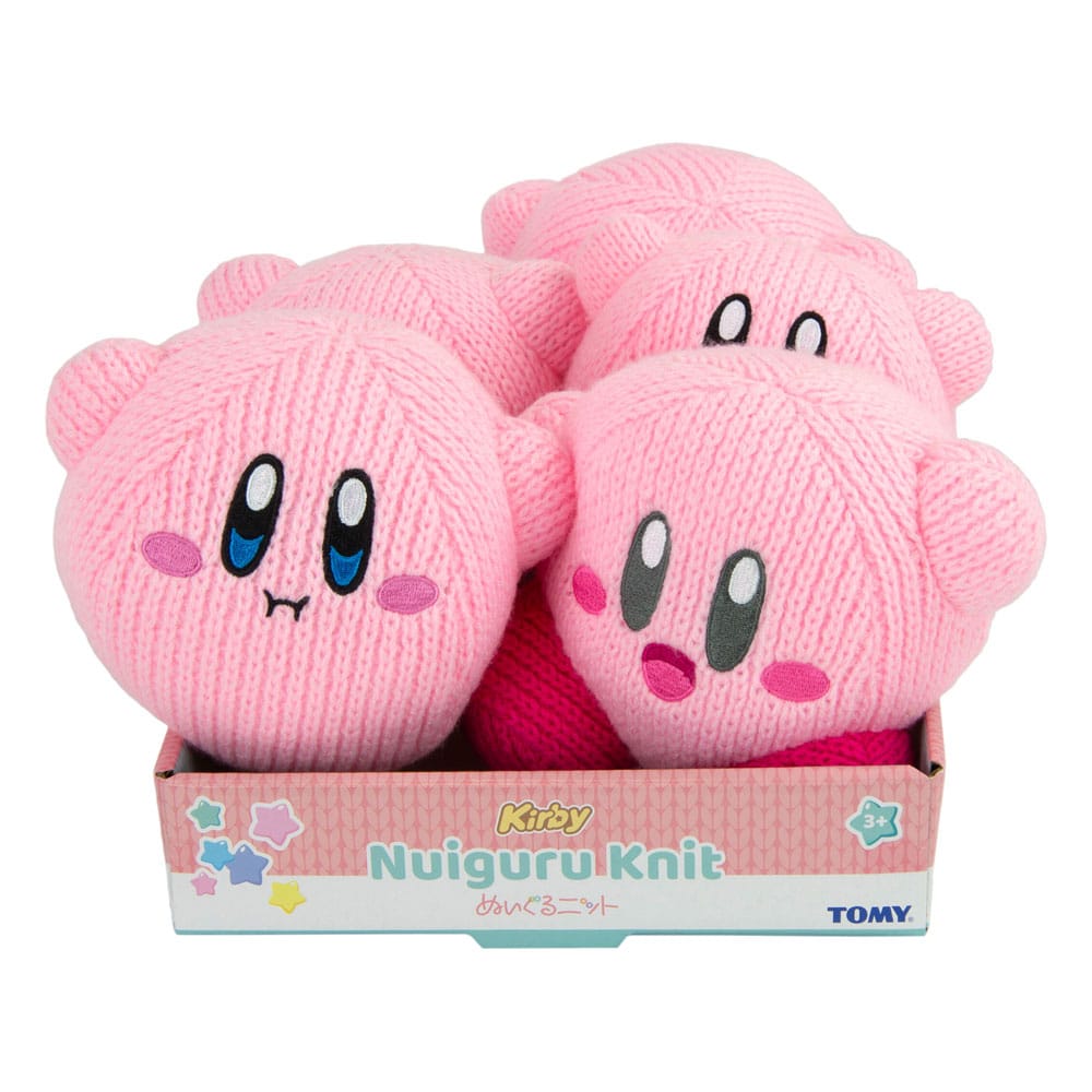 Kirby Junior Nuiguru-knit Plush Figures Wave 1 15cm - Inspire Newquay