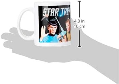Kirk & Spock Star Trek Mug - Inspire Newquay