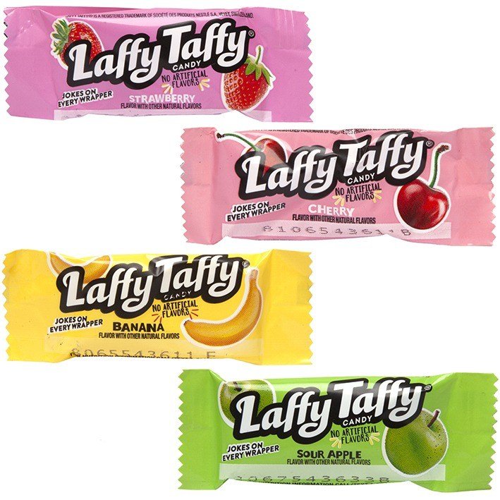 Laffy Taffy Assorted Flavors Mixed Bag, 12 oz - Inspire Newquay