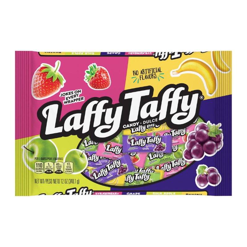 Laffy Taffy Assorted Flavors Mixed Bag, 12 oz - Inspire Newquay