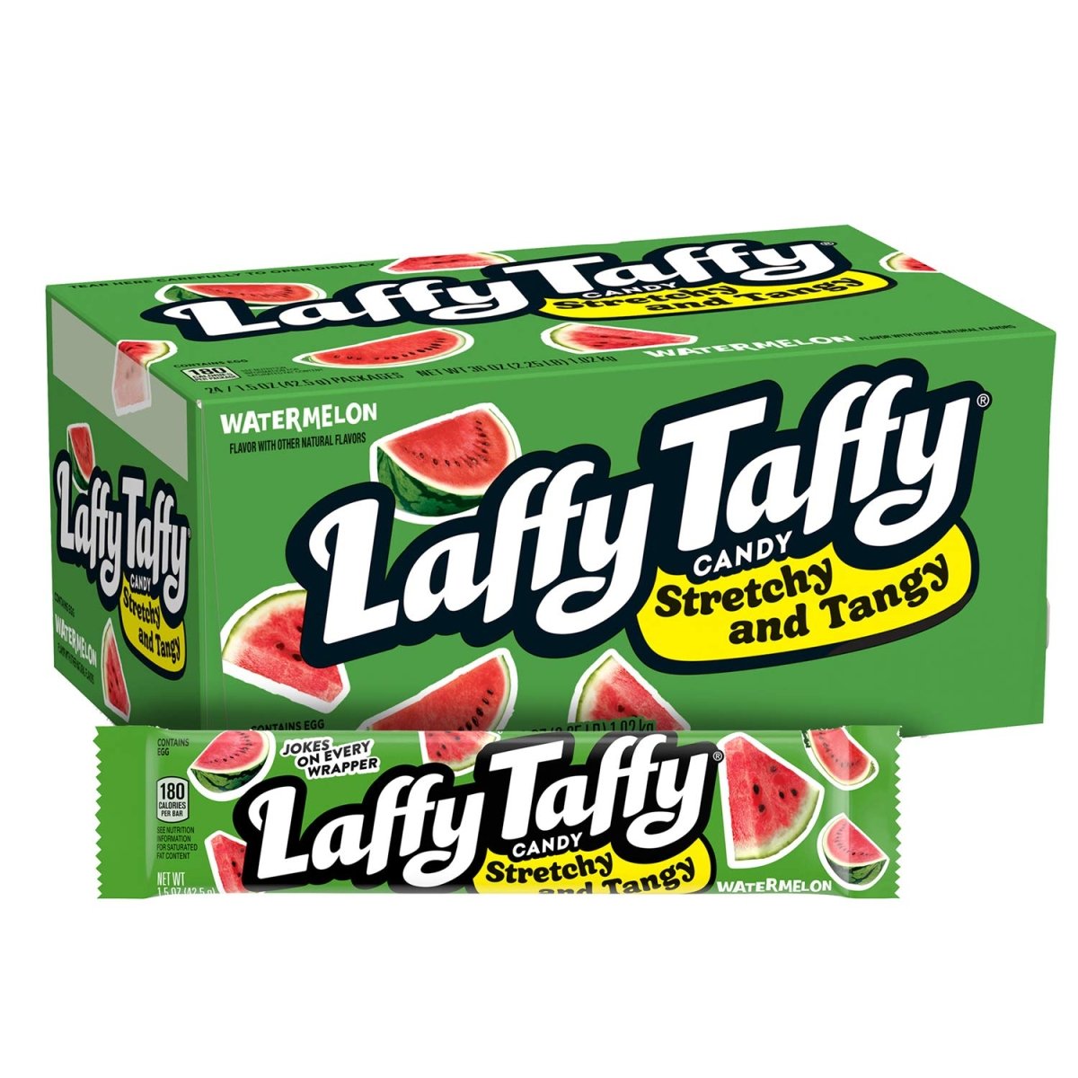 Laffy Taffy Candy - Stretchy & Tangy Watermelon - Inspire Newquay